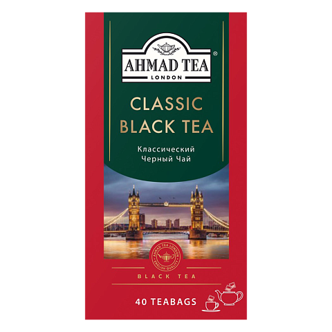 1583 Чай Классический черный р/п  без ярлыка 40х2г